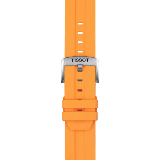 Tissot Turuncu Silikon Kayış Boynuz Aralığı 22 mm