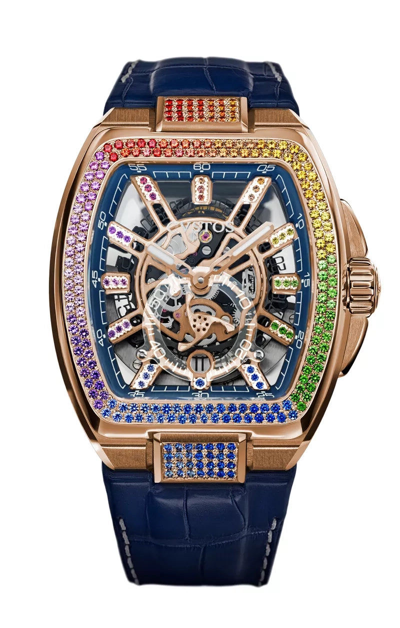 Cvstos Metropolitan PS 5N Red Gold/SQLT 5N Dial/Diamond