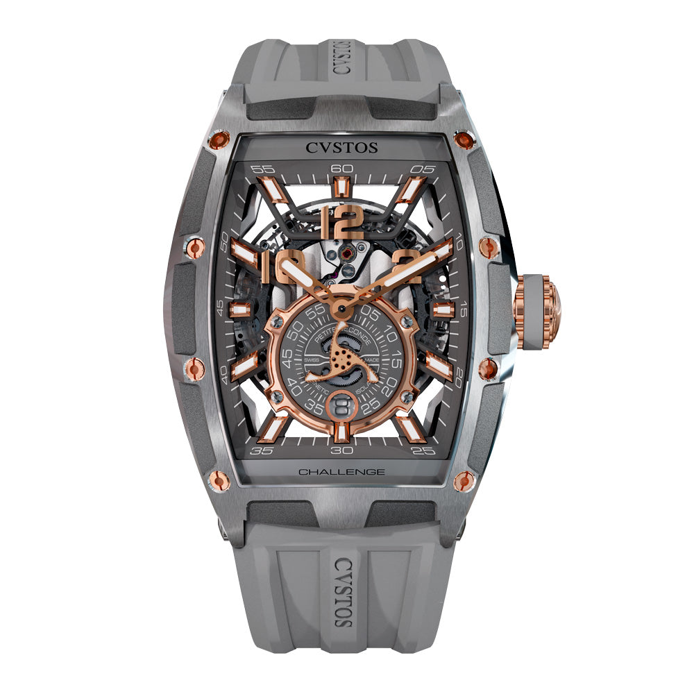 Cvstos Jetliner Challenge Jetliner PS Titanium/Grey Dial/5N Comp