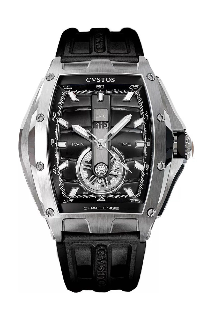 Cvstos Twin-Time Steel Nardo Dial