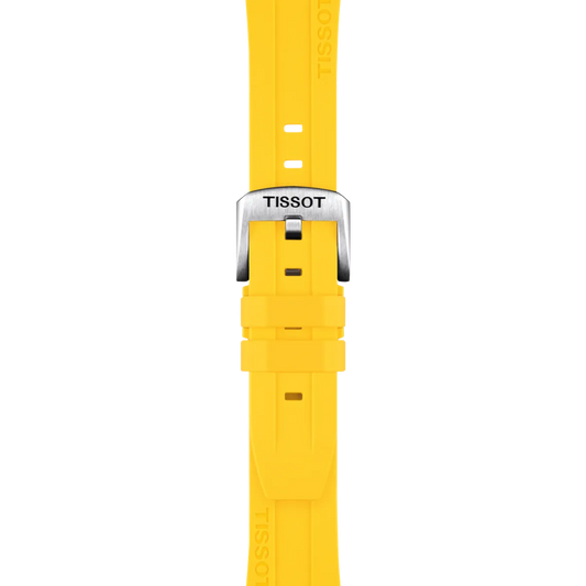 Tissot Sarı Silikon Kayış Boynuz Aralığı 20 mm