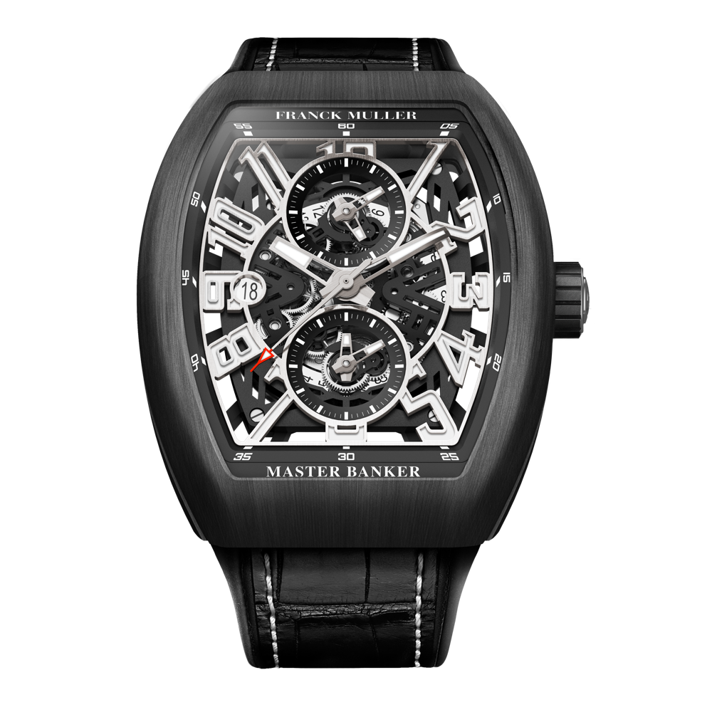 V45 Vanguard Master Banker Skeleton Carbon