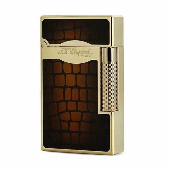 S.T. Dupont Le Grand Croco Dandy Lacquer & Gold Çakmak 23024