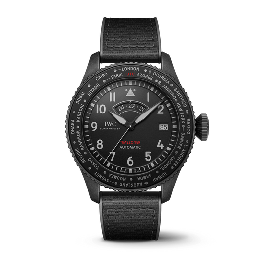 Pilot's Watch Timezoner Top Gun Ceratanium IW395505