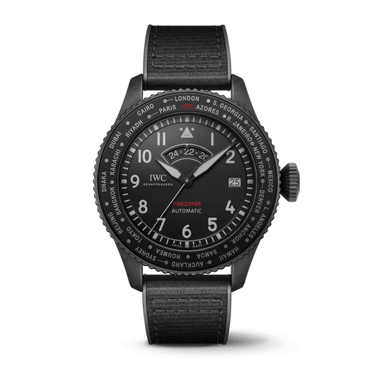 Pilot's Watch Timezoner TOP GUN Ceratanium®