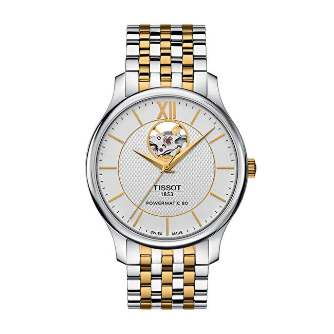 Tissot Tradition Powermatic 80 Open Heart T0639072203800 Kol Saati