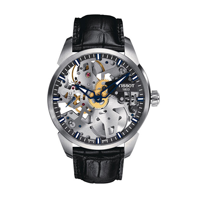 Tissot T-Complication Squelette Mechanical T0704051641100 Kol Saati