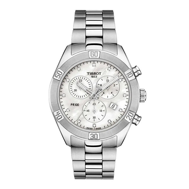 Tissot PR 100 Sport Chic Chronograph T1019171111600 Kol Saati