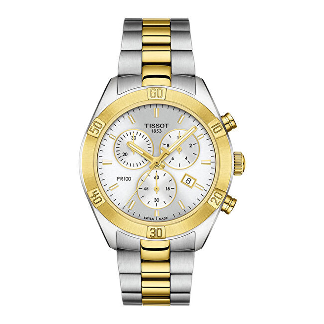 Tissot PR 100 Sport Chic Chronograph T1019172203100 Kol Saati