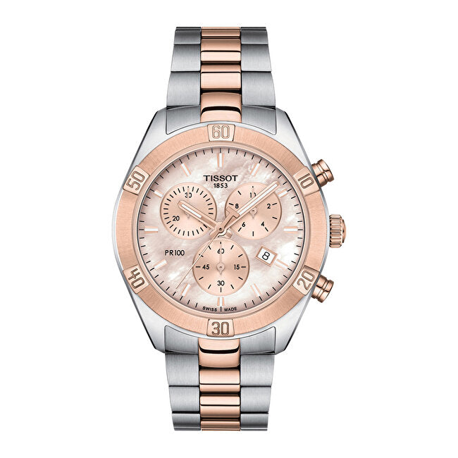 Tissot PR 100 Sport Chic Chronograph T1019172215100 Kol Saati
