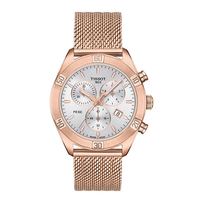 Tissot PR 100 Sport Chic Chronograph T1019173303100 Kol Saati