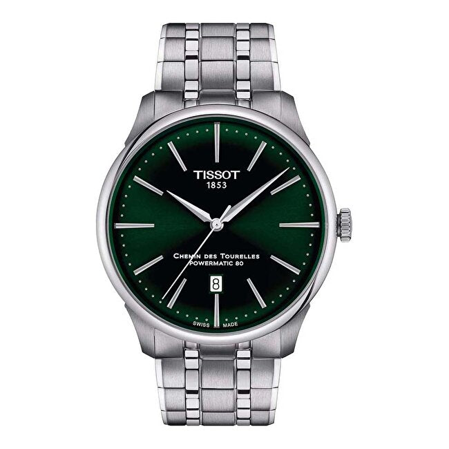 Tissot Chemin des Tourelles Powermatic 80 42 mm T1394071109100 Kol Saati