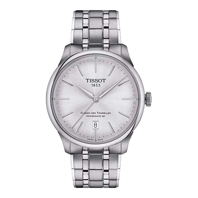 Tissot Chemin des Tourelles Powermatic 80 39 mm T1398071103100 Kol Saati