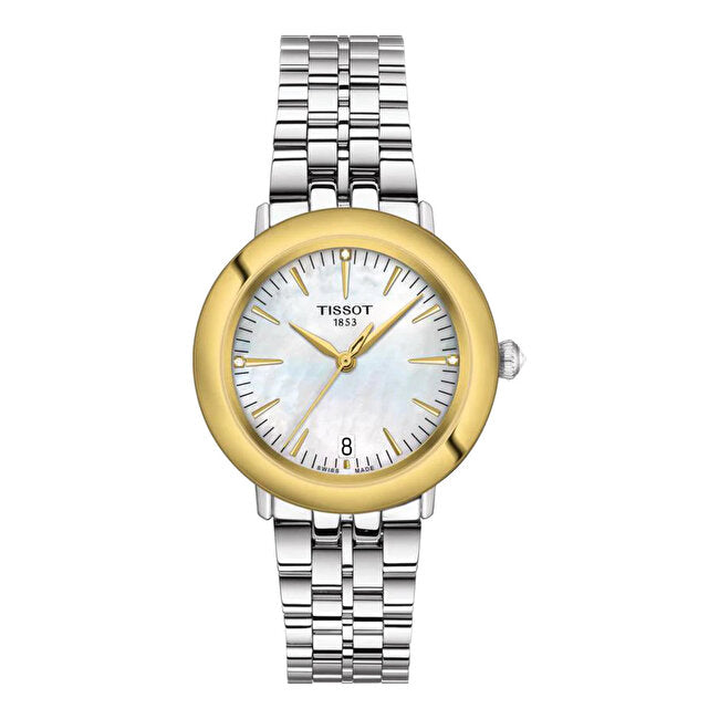 Tissot Glendora 18K Gold bezel T9292104111601 Kol Saati