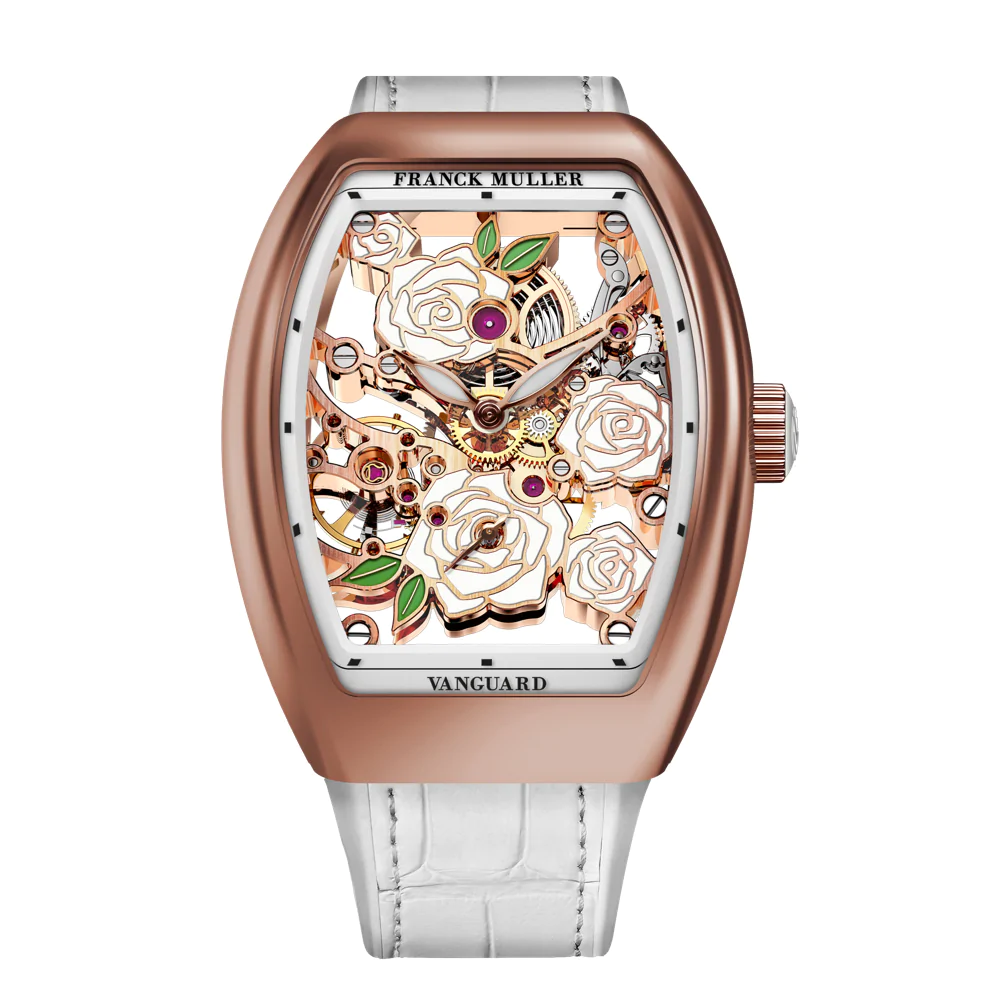 V 35 Vanguard Skeleton Rose, Rose Gold