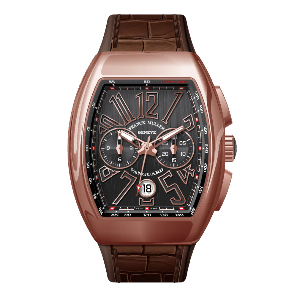 V41 Vanguard Chrono Rose Gold - Brown