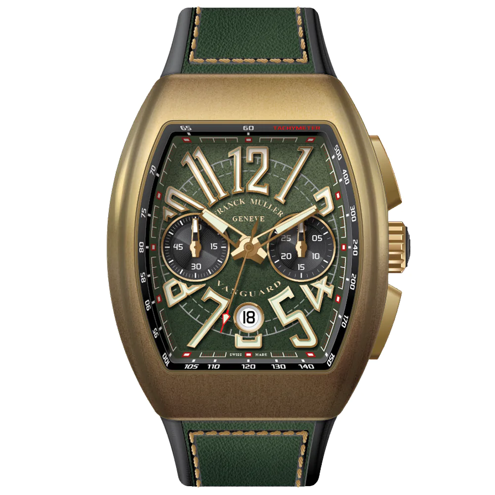 V45 Vanguard Chrono Circle Bronze - Green