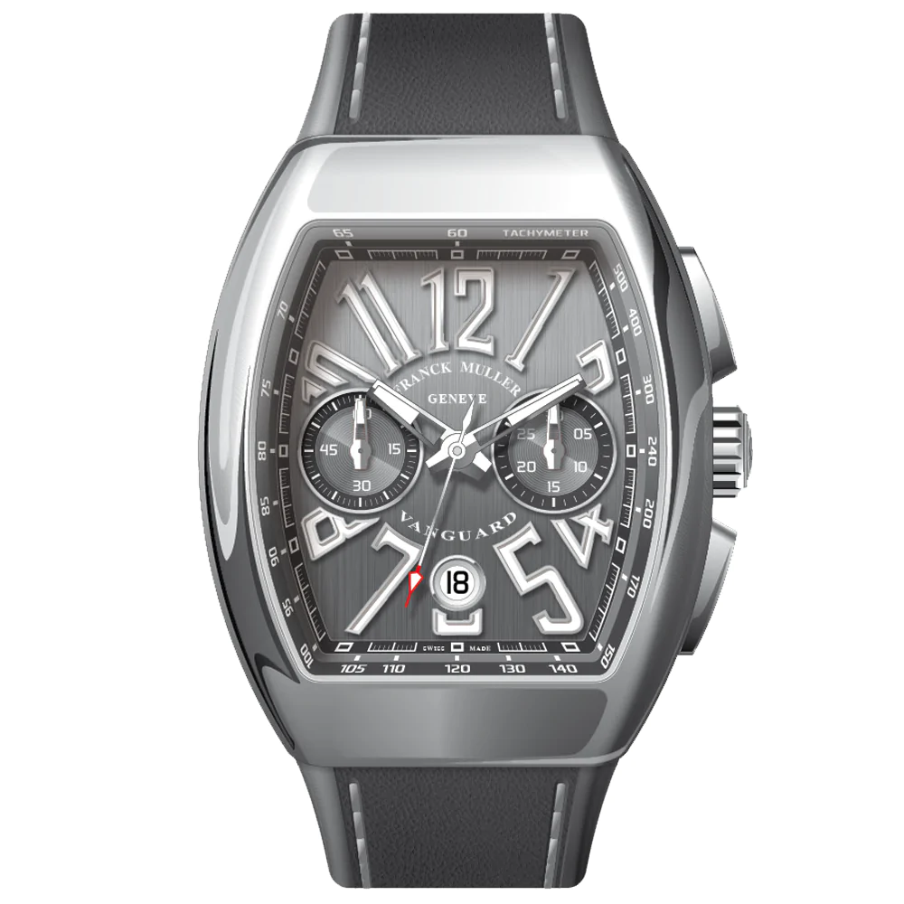 V45 Vanguard Chrono Classical Stainless Steel Case - Grey