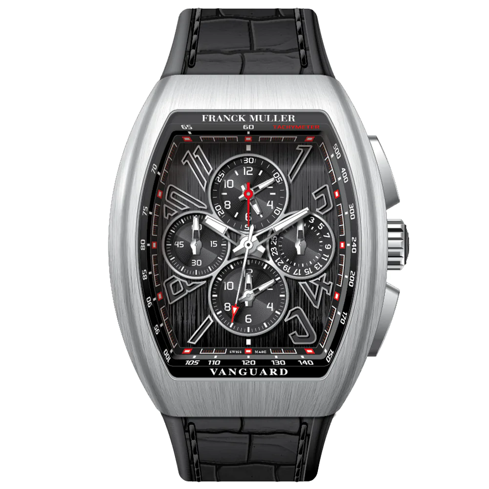 V45 Vanguard Chrono Master Banker Stainless Steel