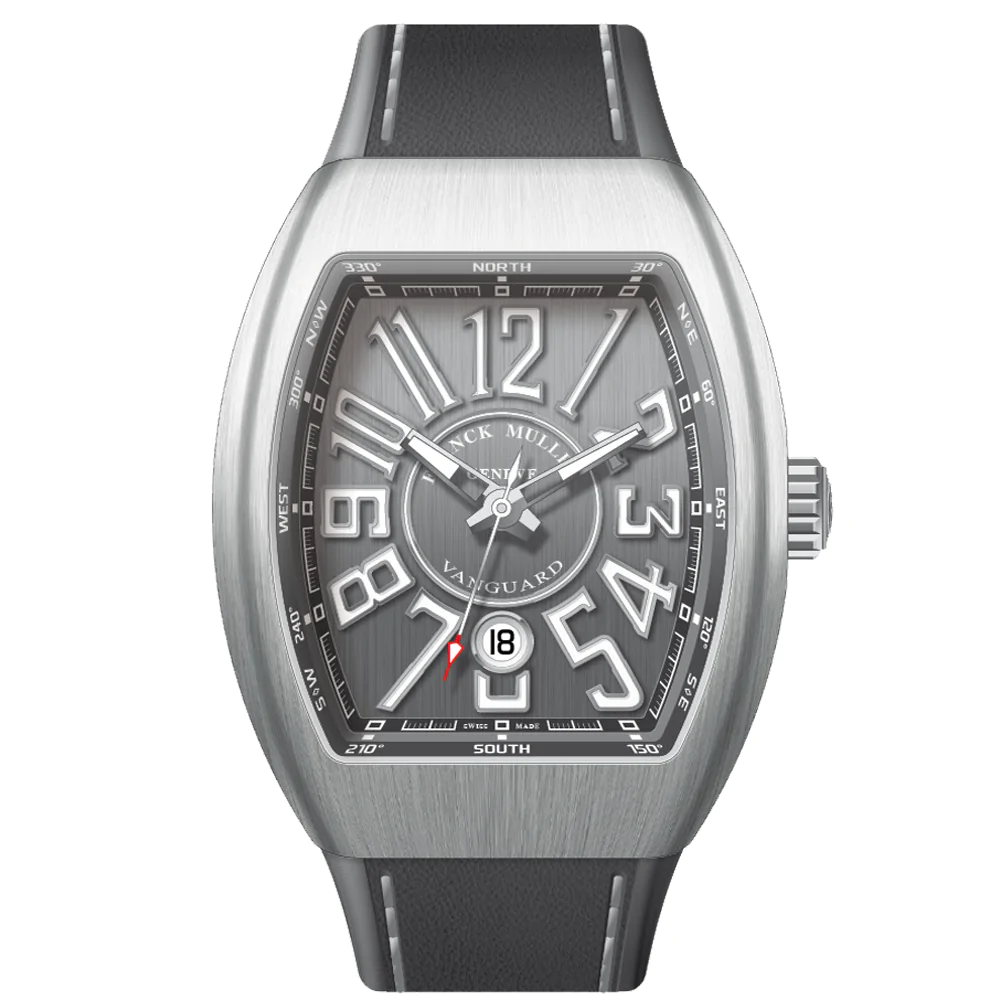 V45 Vanguard Brushed Stainless Steel - Grey