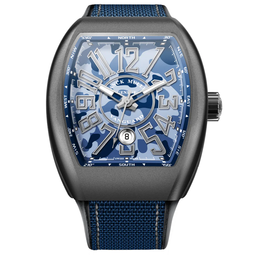 V45 Vanguard Blue Camouflage Titanium
