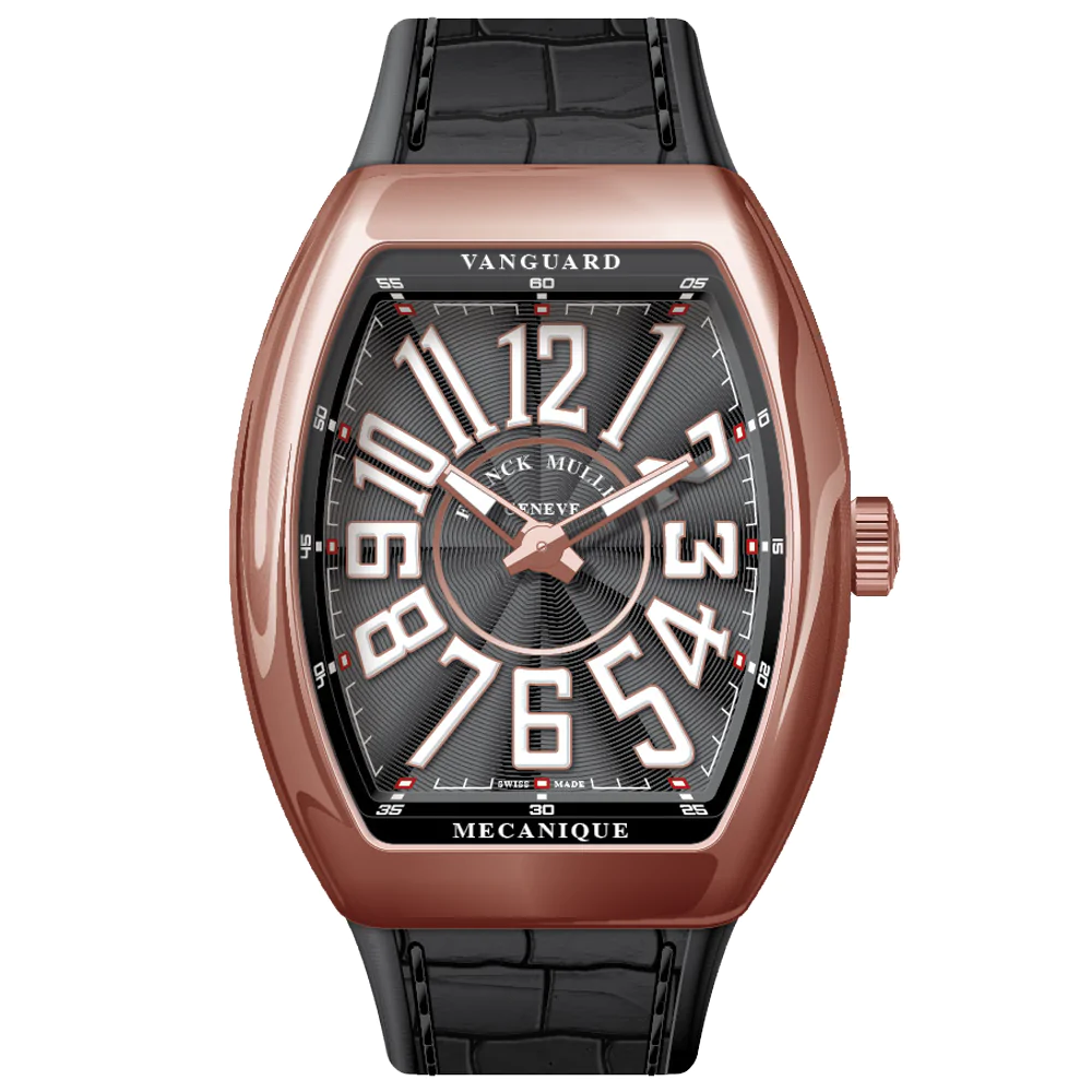 V45 Vanguard Slim Rose Gold White Numerals