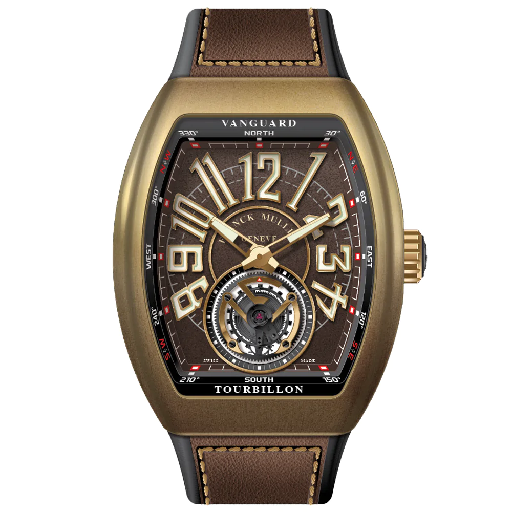 V45 Vanguard Circle Tourbillon Bronze - Brown
