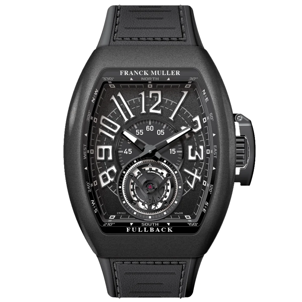 V45 Vanguard Fullback Tourbillon Black Titanium