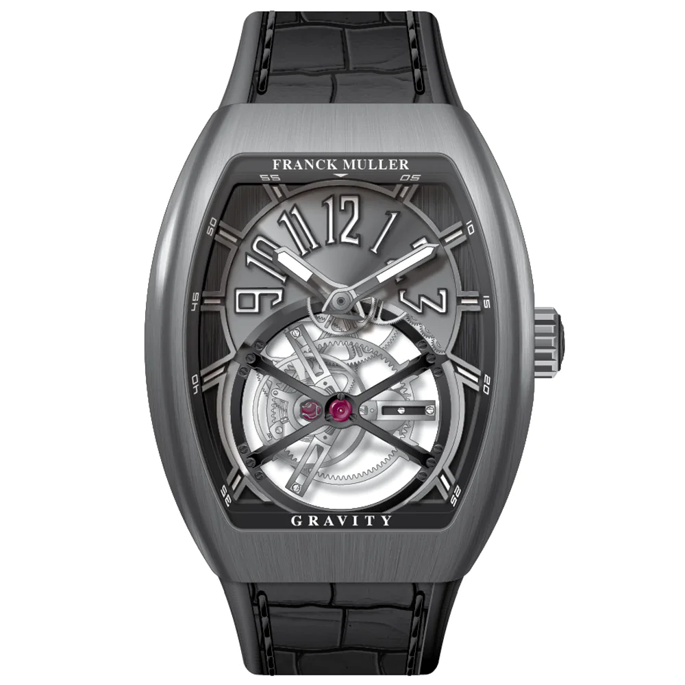 V45 Vanguard Gravity Tourbillon Brushed Titanium