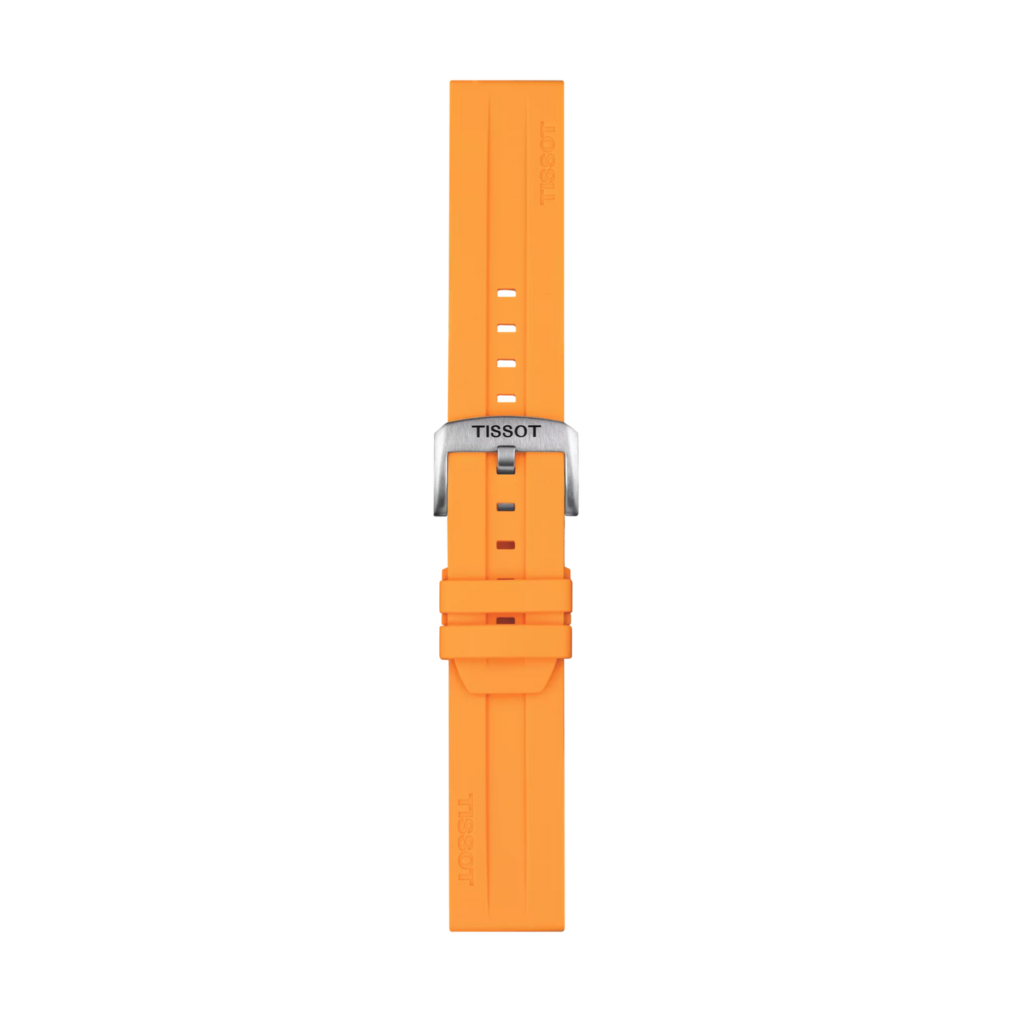 Tissot Turuncu Silikon Kayış Boynuz Aralığı 22 mm