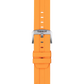 Tissot Turuncu Silikon Kayış Boynuz Aralığı 22 mm