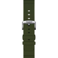 Tissot Haki Silikon Kayış Boynuz Aralığı 22 mm