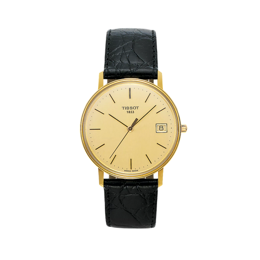 Tissot Goldrun Hesalite Gold 33.7mm