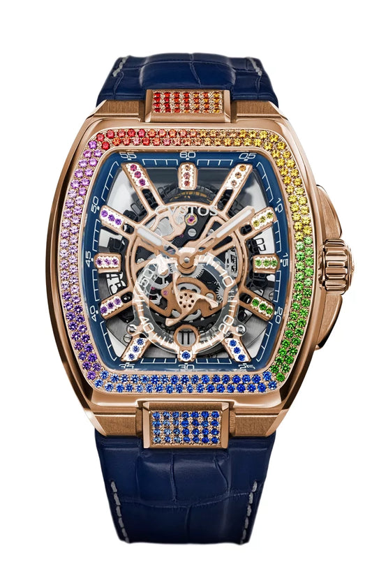 Cvstos Metropolitan PS 5N Red Gold/SQLT 5N Dial/Diamond