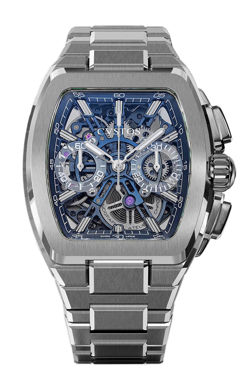 Cvstos Metropolitan Chrono Titanium Blue SQLT