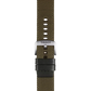 Tissot haki kumaş kayış boynuz aralığı 22 mm