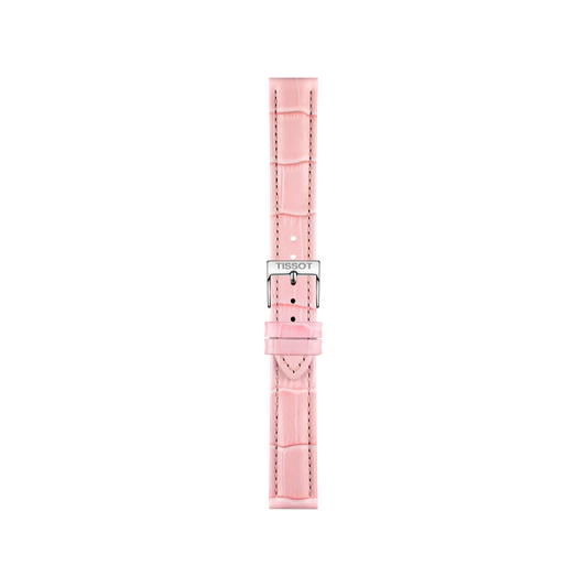 Tissot Pembe Deri Kayış Boynuz Aralığı 16 mm