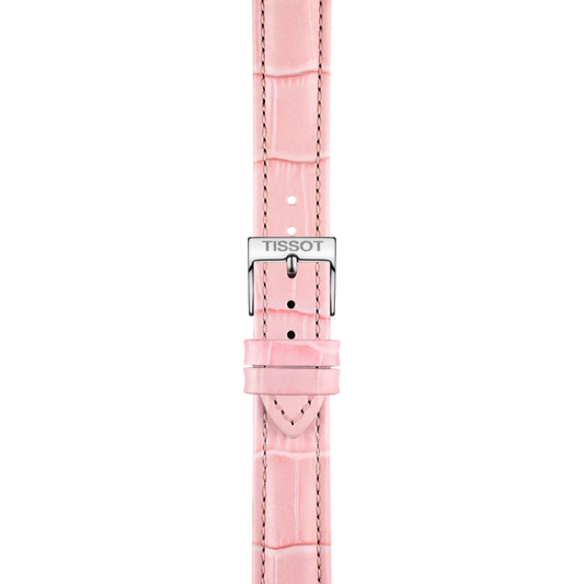 Tissot Pembe Deri Kayış Boynuz Aralığı 16 mm
