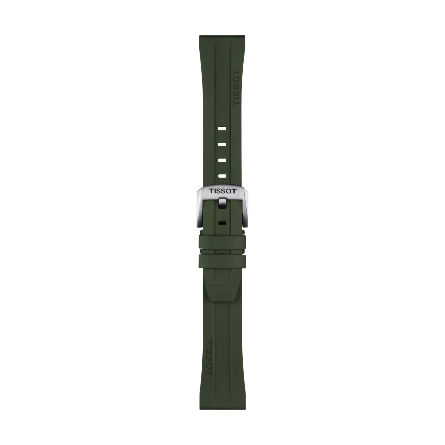 Tissot Haki Kauçuk Kayış Boynuz Aralığı 20 mm