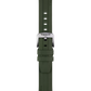 Tissot Haki Kauçuk Kayış Boynuz Aralığı 20 mm