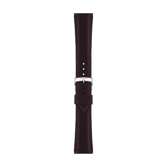 Tissot Kahverengi Kumaş Kayış Boynuz Aralığı 21 mm