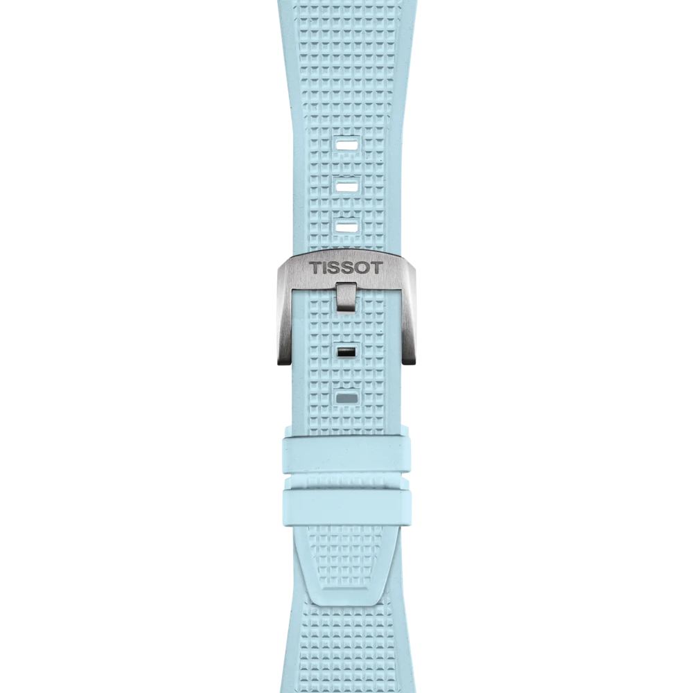 Tissot PRX Açık Mavi Kauçuk Kayış