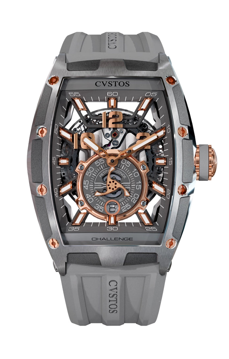 Cvstos Jetliner Challenge Jetliner PS Titanium/Grey Dial/5N Comp