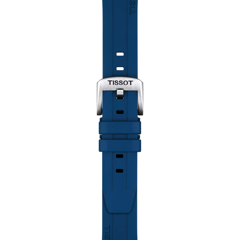 Tissot Mavi Kauçuk Kayış Boynuz Aralığı 20 mm