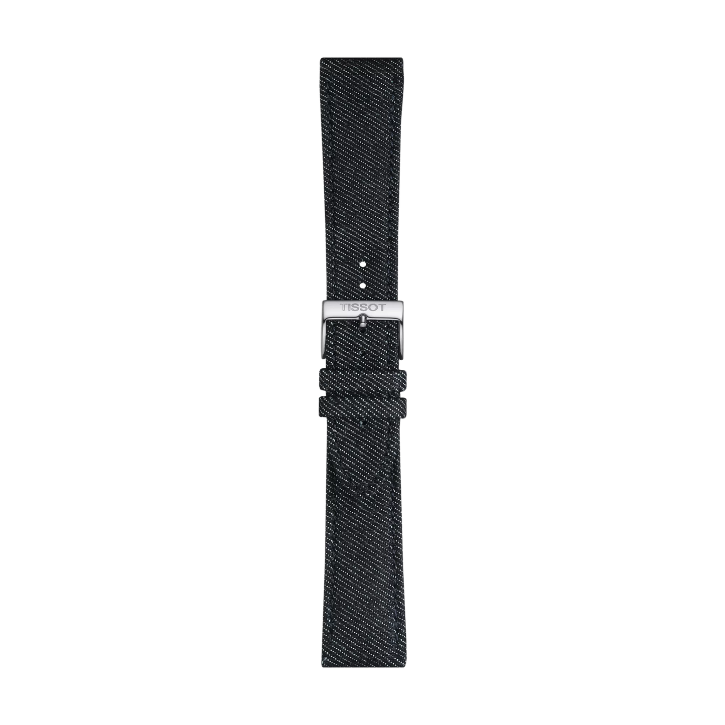 Tissot mavi tekstil kayış boynuz aralığı 22 mm