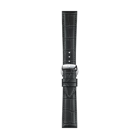 Tissot gri deri kayış boynuz aralığı 21 mm
