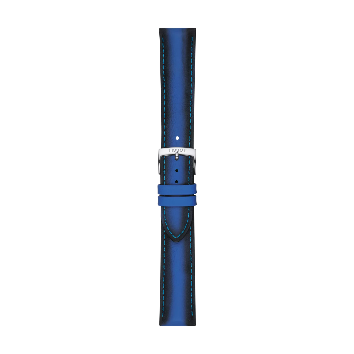 Tissot mavi deri kayış boynuz aralığı 20 mm