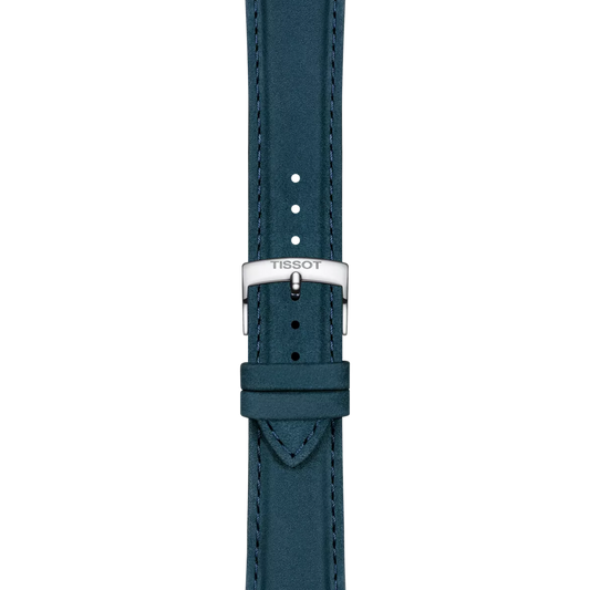 Tissot Mavi Deri Kayış Boynuz Aralığı 21 mm