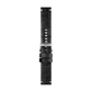Tissot siyah deri kayış boynuz aralığı 22 mm
