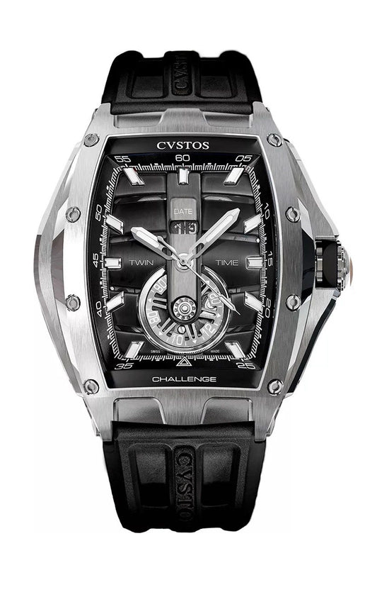 Cvstos Twin-Time Steel Nardo Dial